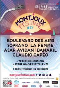 Montjoux Festival. Publié le 03/04/17. Thonon les Bains 19H00